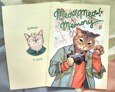 Meow Meow Memories (THE CAT BOOK!) is here