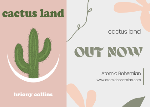 cactus land by Briony Collins out now!