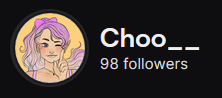 Almost to 100 Twitch Follows