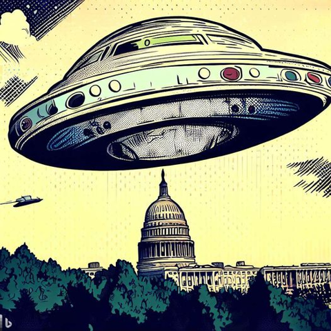 UFO Over Capitol