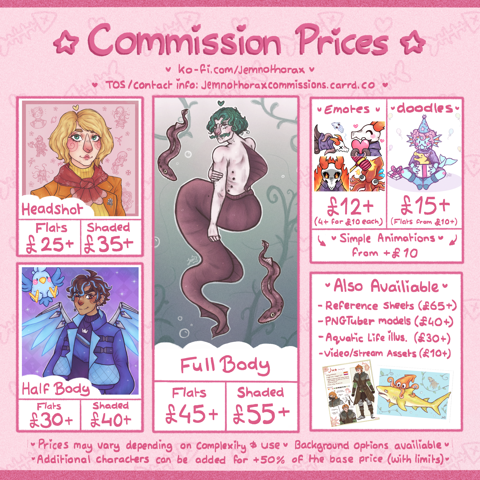 ✨🐟 commissions open !! ✨🐟