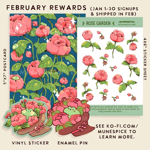 February Rewards Preview 🌹