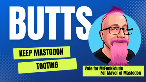 Butts keep Mastodon tooting. 
