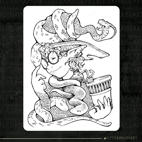 SLITHER - Inktober 2021