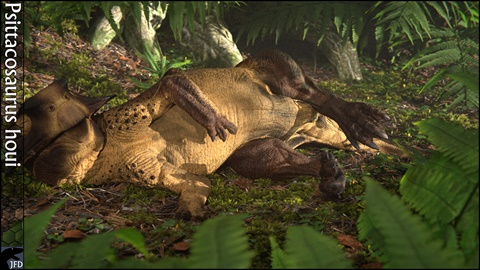 Psittacosaurus houi