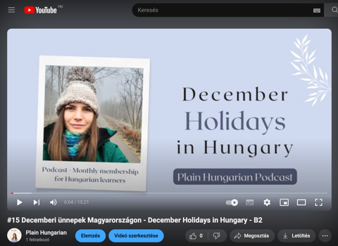 The Plain Hungarian Podcast is on YouTube!