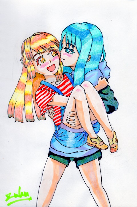 Kokoro and Misaki