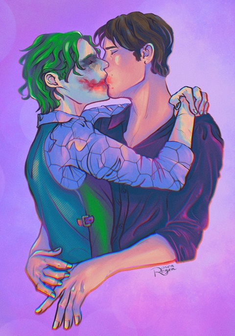 Batjokes Kiss 💚🦇🃏