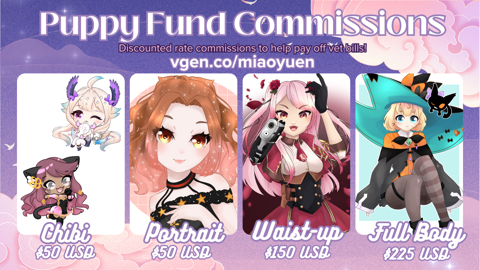 Puppy Fund Emergency Commissions