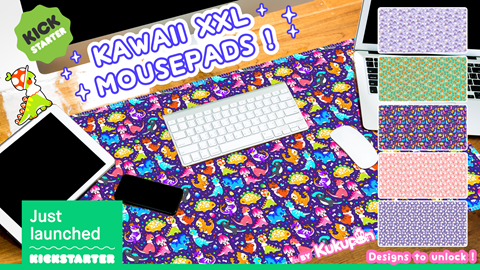 XXL Mousepad Kickstarter just launched !