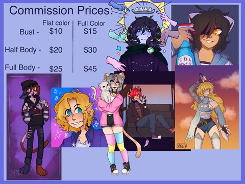 Updated Commission Sheet!