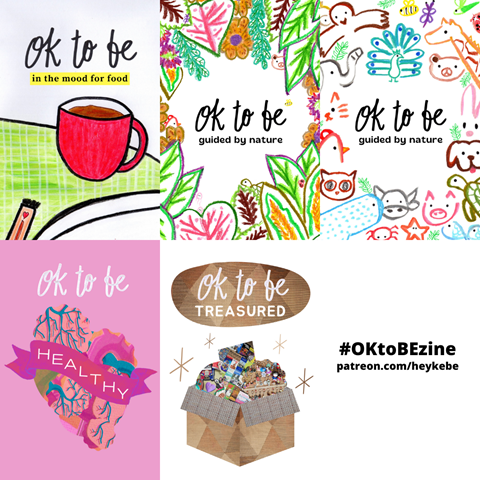 #OKtoBEzine Issues 1 to 4 available in digital!