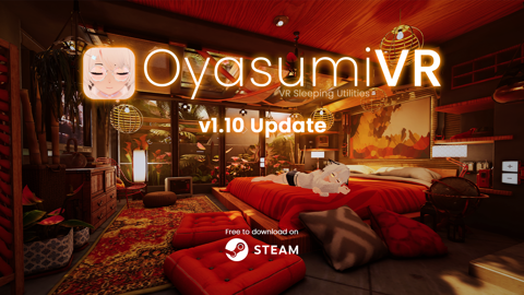 OyasumiVR v1.10 Update