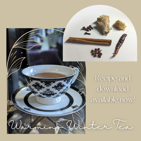 Warming Winter Tea Recipe Available Now
