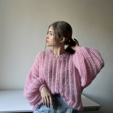 The Fluffy Sweater/Dress/Top Crochet PDF Pattern - kuzo.knits's Ko-fi ...
