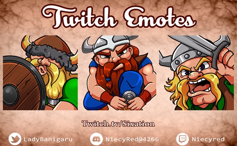 Twitch Emotes for Sixation
