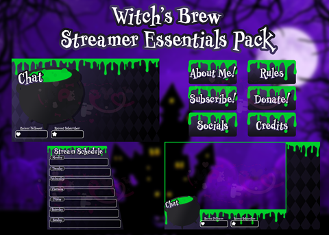 Now Available: "Witch's Brew" Streamer Essentials