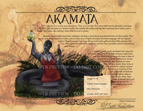 Creatura Grimoire : Akamata