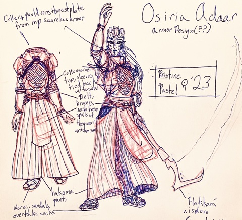 Dragon Age: Inquisition OC Outfit Redesigns