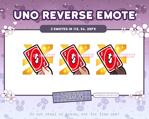Uno Reverse Card Animated Emote - Targada's Ko-fi Shop - Ko-fi ❤️ Where  creators get support from fans through donations, memberships, shop sales  and more! The original 'Buy Me a Coffee' Page.