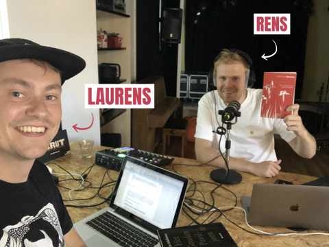 Rens en Laurens, de makers van deze podcast!
