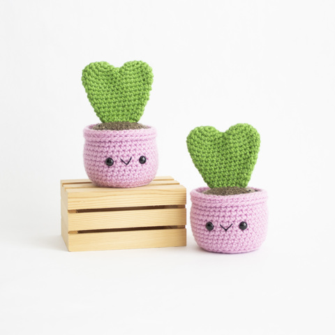 Free Crochet Hoya Heart Tutorial!
