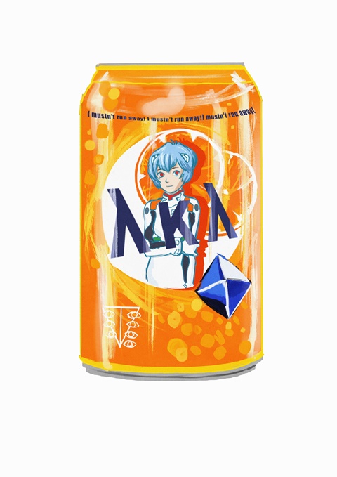 Evangelion Soda Can