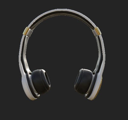 WIP 1: Headphones hand modelled in several designs