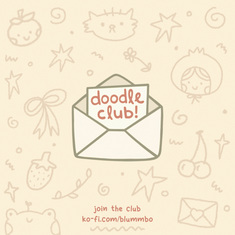 introducing blummbo’s doodle club! 📮