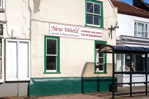 The New World Chinese Take Away. Fakenham, Norfolk