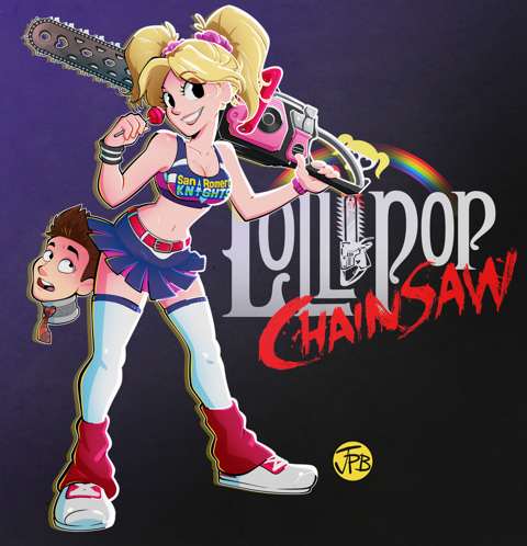 Lolipop Chainsaw commission