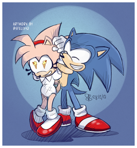 Rosie and Sonic for Josh Tarwater
