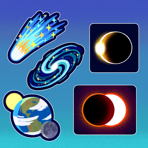 eclipse stickers!