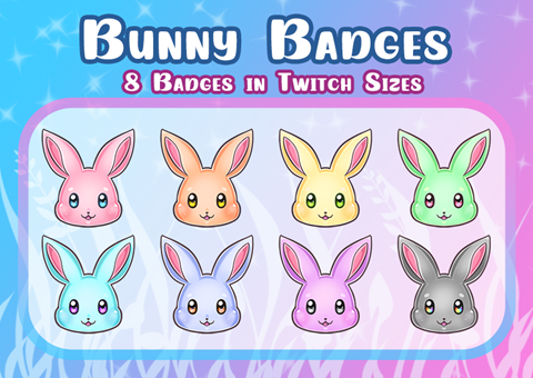 New Bunny Badges!