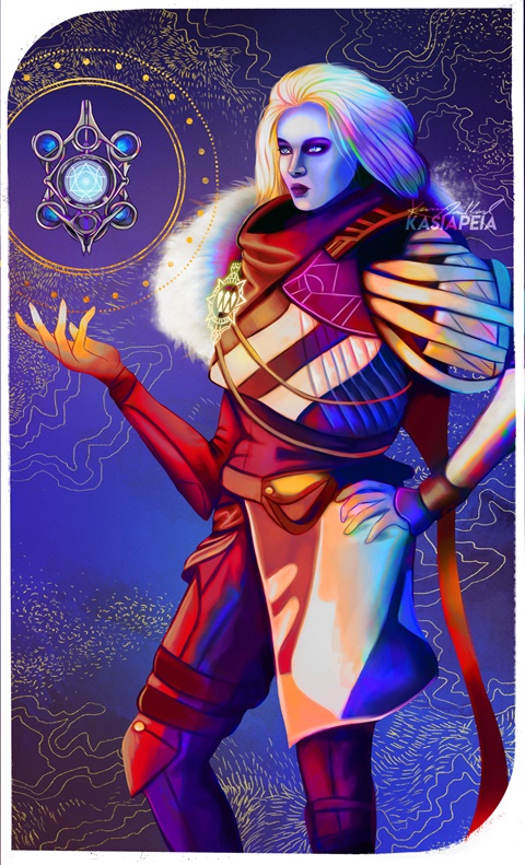 Mara Sov Tarot Card - The Empress