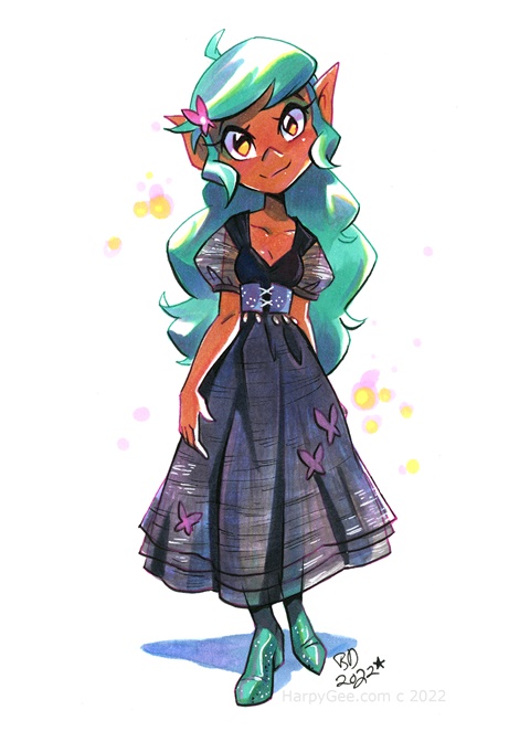 A dress! 