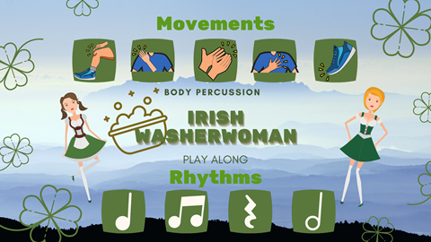 Irish washerwoman body percussion