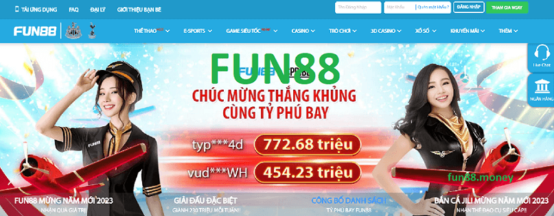 Ưu điểm nổi bật Fun88