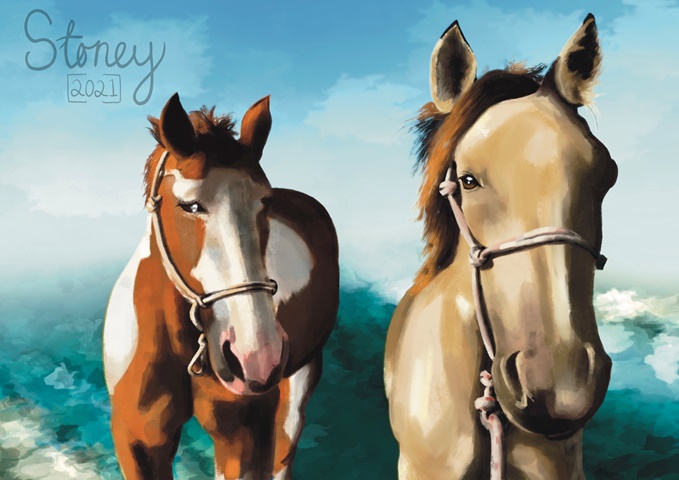 Commission horses