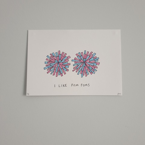 I like pom poms now available in my shop!