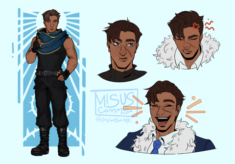 Finished Misus comms from July's batch!