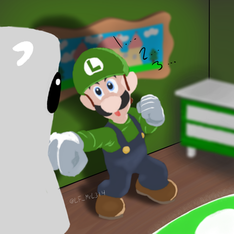 Luigi in Training