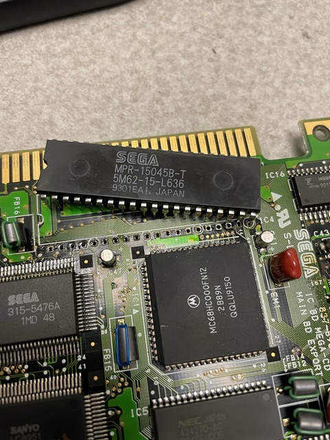 Sega CD ROM Chip