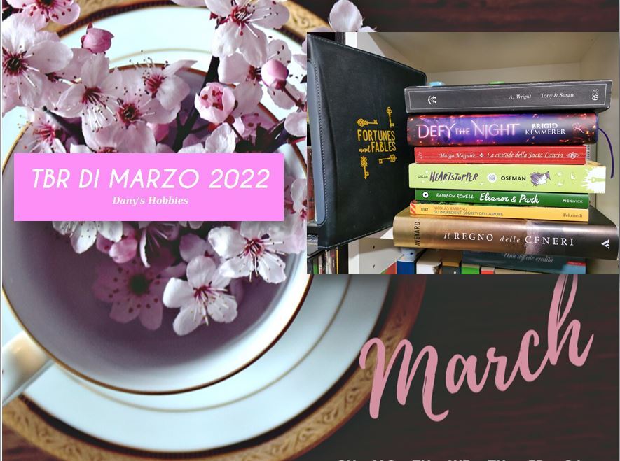 [TBR] LE LETTURE DA FARE A MARZO 2022: LETTURE ROM