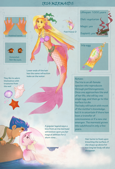 The iria mermaid