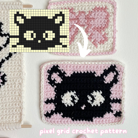 Heart Bag Grid Pattern (row-by-row pattern for the  tutorial) -  Mahum's Ko-fi Shop - Ko-fi ❤️ Where creators get support from fans through  donations, memberships, shop sales and more! The original 