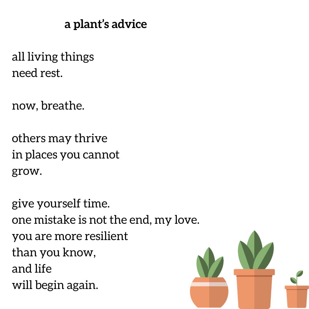 a plant's advice