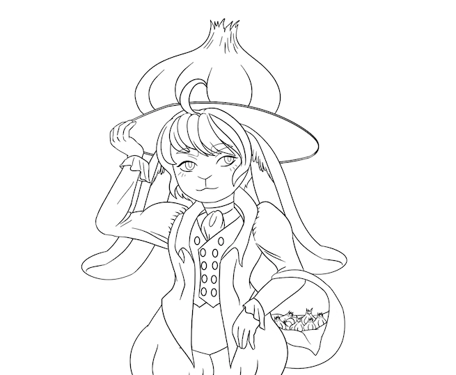 Gacha Life Anime Witch Coloring Pages - Get Coloring Pages