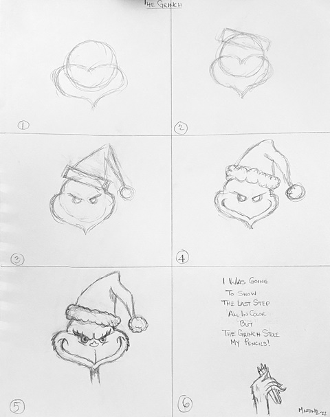 Draw the Grinch