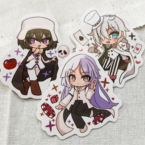 BSD Decay of Angels || 5cm Vinyl Stickers - Mango's Ko-fi Shop - Ko-fi ...